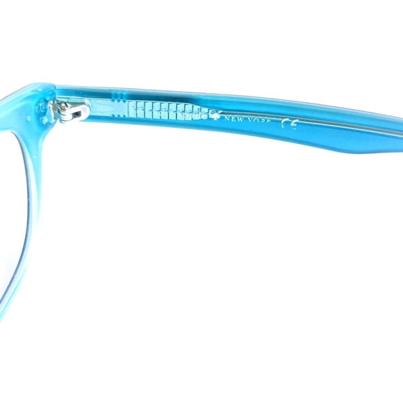 Kate Spade Eyeglasses Frames Readers ๐ Marbled Brown & Light blue Glasses - Picture 12 of 16